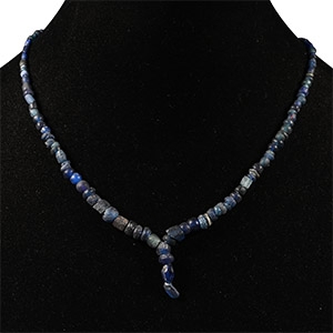 Roman Blue Glass Bead Necklace String