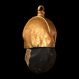 Viking Age Gold Elfshot Pendant