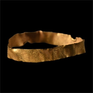 Roman Childs Gold Funerary Ring
