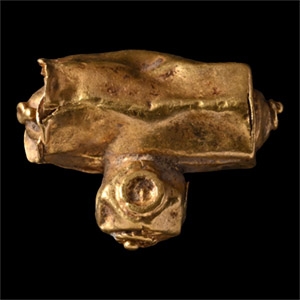 Roman Gold Amulet Case