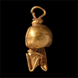 Graeco-Roman Gold Pomegranate Pendant