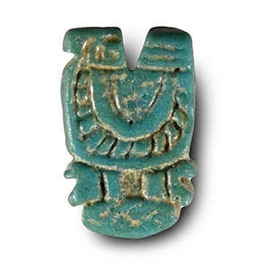 Egyptian Faience Amuletic Pendant