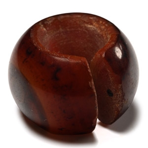 Egyptian Red Jasper Hair Ring