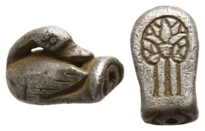 Neo-Babylonian(?) Silver Weight.