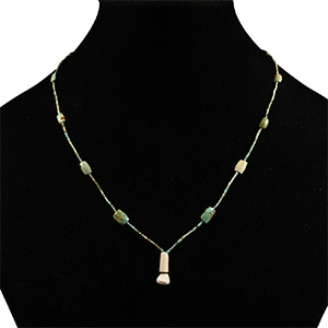 Western Asiatic Turquoise Bead Necklace