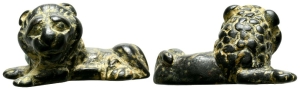 Levant & the Near East Zoomorphic Bronze Weight of 5 Shekels.