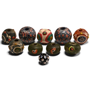 Western Asiatic Mosaic and Other Glass Bead Collection