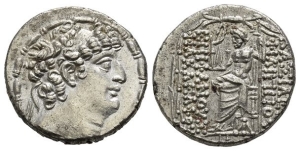 Seleukid Empire, Philip I Philadelphos AR Tetradrachm.