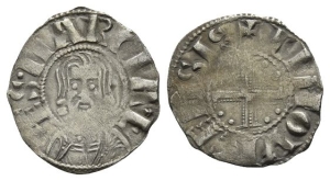 France. Provincial, Limoges (Abby of Saint-Martial) AR Denier.