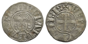 France. Provincial, Limoges (Abby of Saint-Martial) AR Denier.