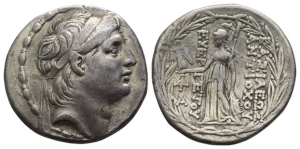Seleukid Empire, Antiochos VII Euergetes (Sidetes) AR Tetradrachm.