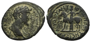 Marcus Aurelius AE 27mm of Antioch ad Hippum, Decapolis.