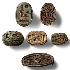 Egyptian Mixed Scarab Collection