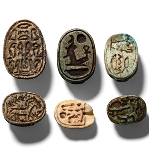 Egyptian Mixed Scarab Collection