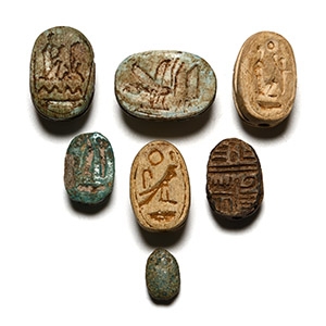 Egyptian Mixed Scarab Collection
