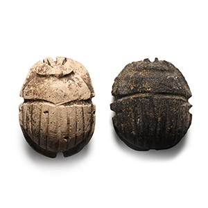 Egyptian Heart Scarab Group