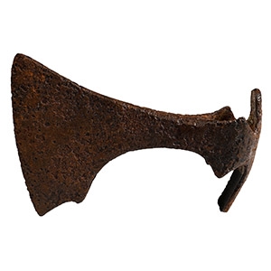 Viking Age Iron Bearded Axehead