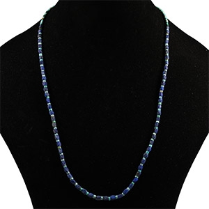 Western Asiatic Style Turquoise and Lapis Bead Necklace String