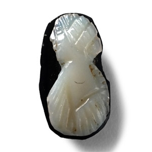 Roman Onyx Bust Cameo