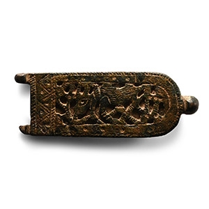 Byzantine Bronze Buckle Section