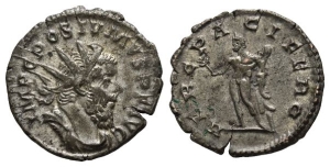 Postumus, Romano-Gallic Emperor AR Antoninianus.