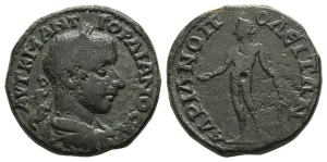 Gordian III AE 25mm of Hadrianopolis, Thrace.