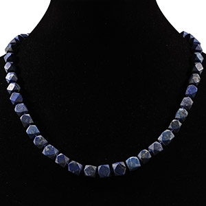 Bactrian Style Lapis Lazuli Bead Necklace String