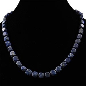 Bactrian Style Lapis Lazuli Bead Necklace String