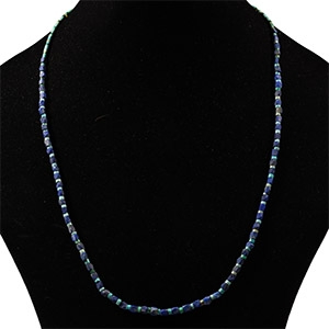 Mesopotamian Style Turquoise and Lapis Bead Necklace String