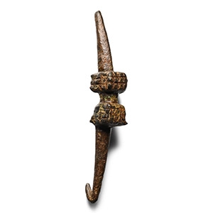 Medieval Bronze Havette Tenterhook