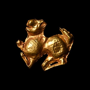 Scythian Gold Repoussé Animal Mount