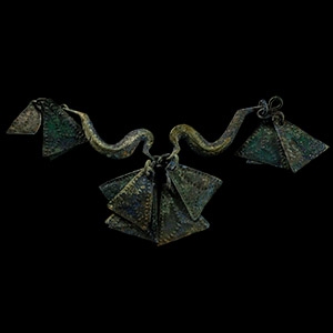 Viking Bronze Pendant Cluster