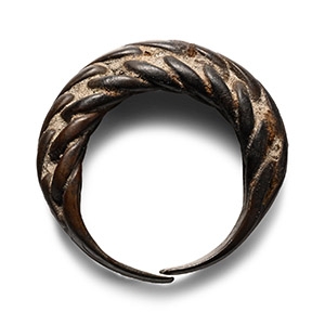 Viking Silver Twisted Ring