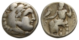 Kingdom of Macedon,  Alexander III AR Drachm.