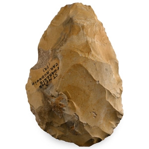 French Stone Age Acheulean Handaxe