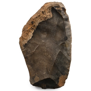 French Stone Age Mousterian Flint Racloir