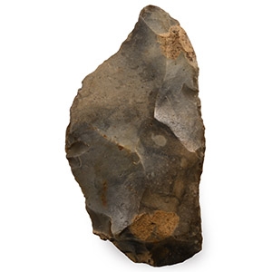 French Stone Age Mousterian Flint Racloir