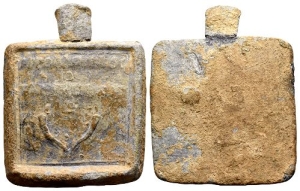Seleukis and Pieria, Laodicea ad Mare(?) Commercial Lead Weight of 1/2 Mna or Hemimnaion.