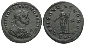 Diocletian BI Nummus.