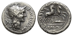 M. Cipius AR Denarius.