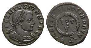 Licinius II, as Caesar BI Nummus.