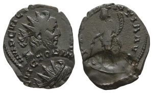 Victorinus, Romano-Gallic Emperor BI Antoninianus.