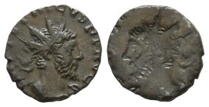 Tetricus I, Romano-Gallic Emperor BI Antoninianus.