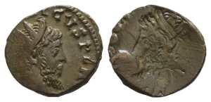 Tetricus I, Romano-Gallic Emperor BI Antoninianus.