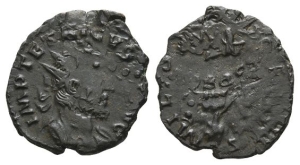 Tetricus I, Romano-Gallic Emperor BI Antoninianus.