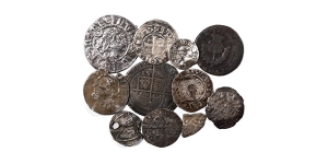 Group of Eleven [11] Medieval AR Coins.