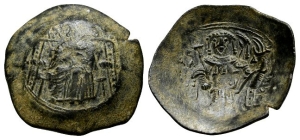 Isaac II Angelus BI Aspron Trachy.