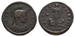 Crispus, as Caesar BI Nummus.