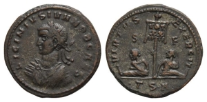 Licinius II, as Caesar BI Nummus.