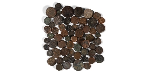 Group of Sixty-Three [63] Coins of Indian Empire.